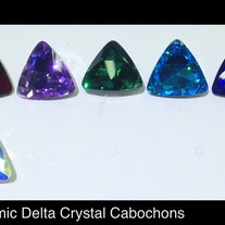 Cosmic Delta Crystal Cabochons 23mm x 23mm