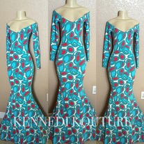 "SUMMER CELLS" MERMAID DRESS
