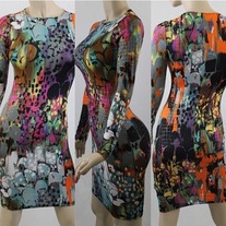 Splash Colored dress