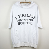 Wildfox Failed Finishing School Short Sleeve Hoodie
