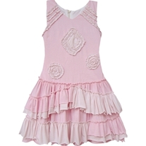 Isobella & Chloe Sugar Cookie Pink Dress -Light Pink