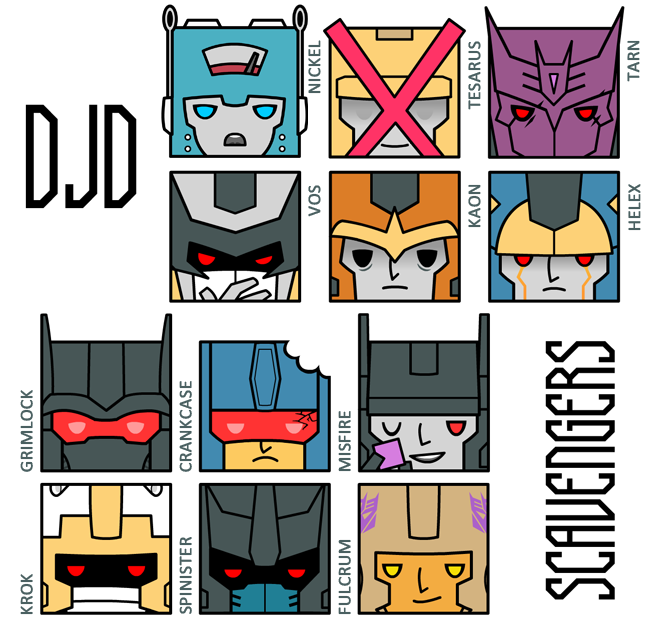 DJD Scavengers & Grimlock · · Online Store Powered by Storenvy
