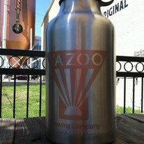 Stainless Steel Yazoo 64oz Growler