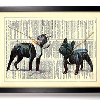 Image of Dog Day Afternoon, Vintage Dictionary Print, 8 x 10