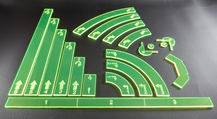 break from reality games x wing maneuvering template set online