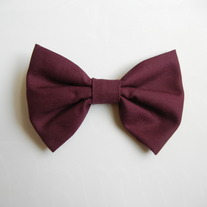 Maroon Bow