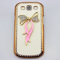 Gold Plated Case w/Bow (Samsung Galaxy S3) 