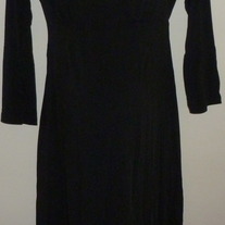 Black 3/4 Length Sleeve Dress-Oh Baby By Motherhood Size Small  GS513