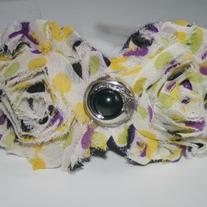 "Pansy" shabby sass headband