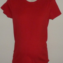 Red Short Sleeve Shirt-Motherhood Maternity Size Large  GS513