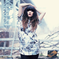 Floral Metallic Sheen dress