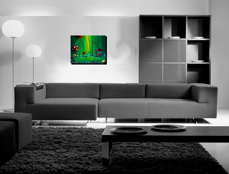 M: black and white abstract painting M: black and white abstract painting