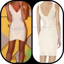 Summer White Bandage Dress