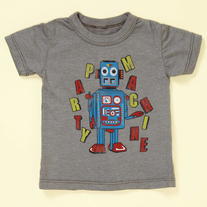 Chaser Kid Party Machine Robot Tee