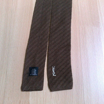 Yves Saint Laurent knit tie