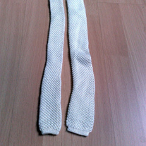 Vintage knit tie