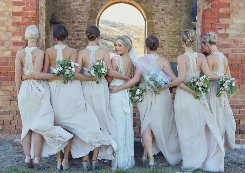 Long bridesmaid dress, custom bridesmaid dress, unique bridesmaid dress