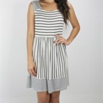 Mix Stripe Dress