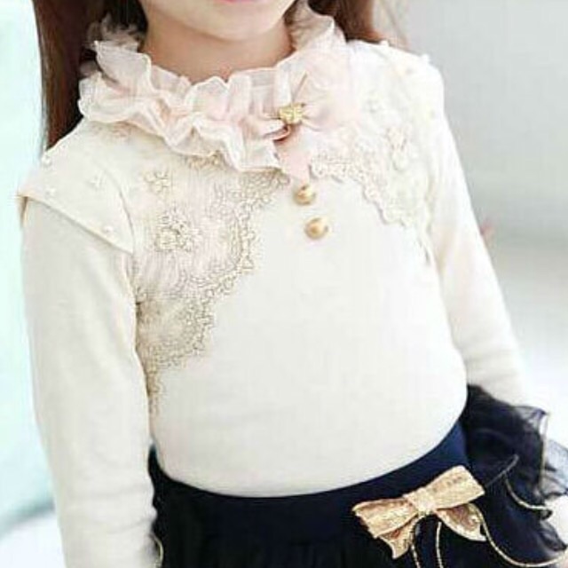 Lady Lace Blouse CREAM on Storenvy