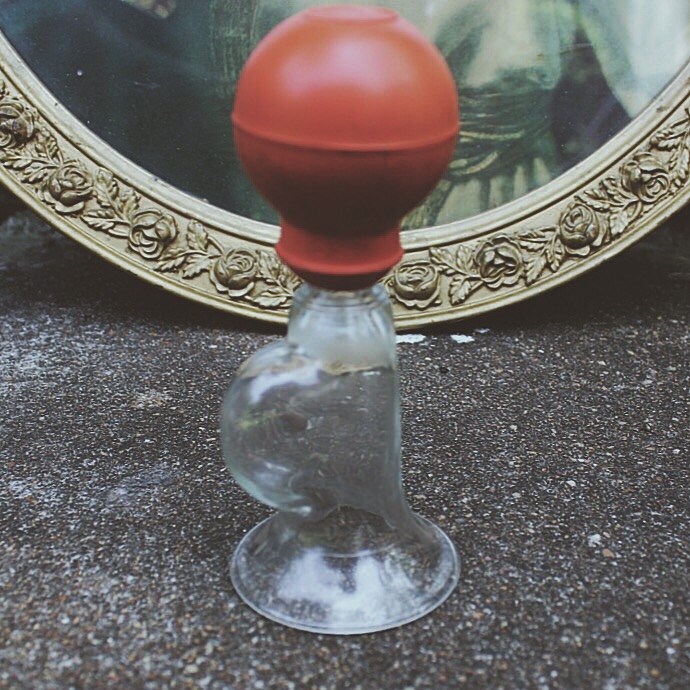 VINTAGE GLASS BREAST PUMP · · Online Store Powered by Storenvy