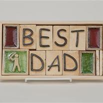 Best Dad - Gift Plaque