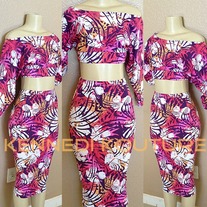 "TROPICAL SMOOTHI" 2 PIECE 