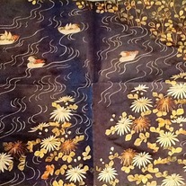 Vintage Blue Pond w/ Ducks Gift Wrap