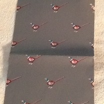 Vintage Packaged Pheasant Gift Wrap w/ Card 