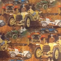Vintage Cars Gift Wrap