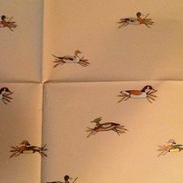 Vintage Duck Gift Wrap