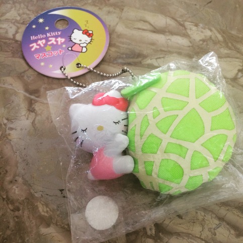 Rare hello kitty holding a melon plush squishy ? SuzyCupcake ? Online Store Powered by Storenvy