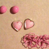 For the Love of Fuchsia Stud Earrings