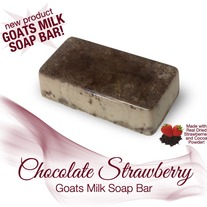 Chocolate Strawberry Soap Bar