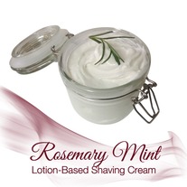 Rosemary Mint Lotion-Based Shaving Cream