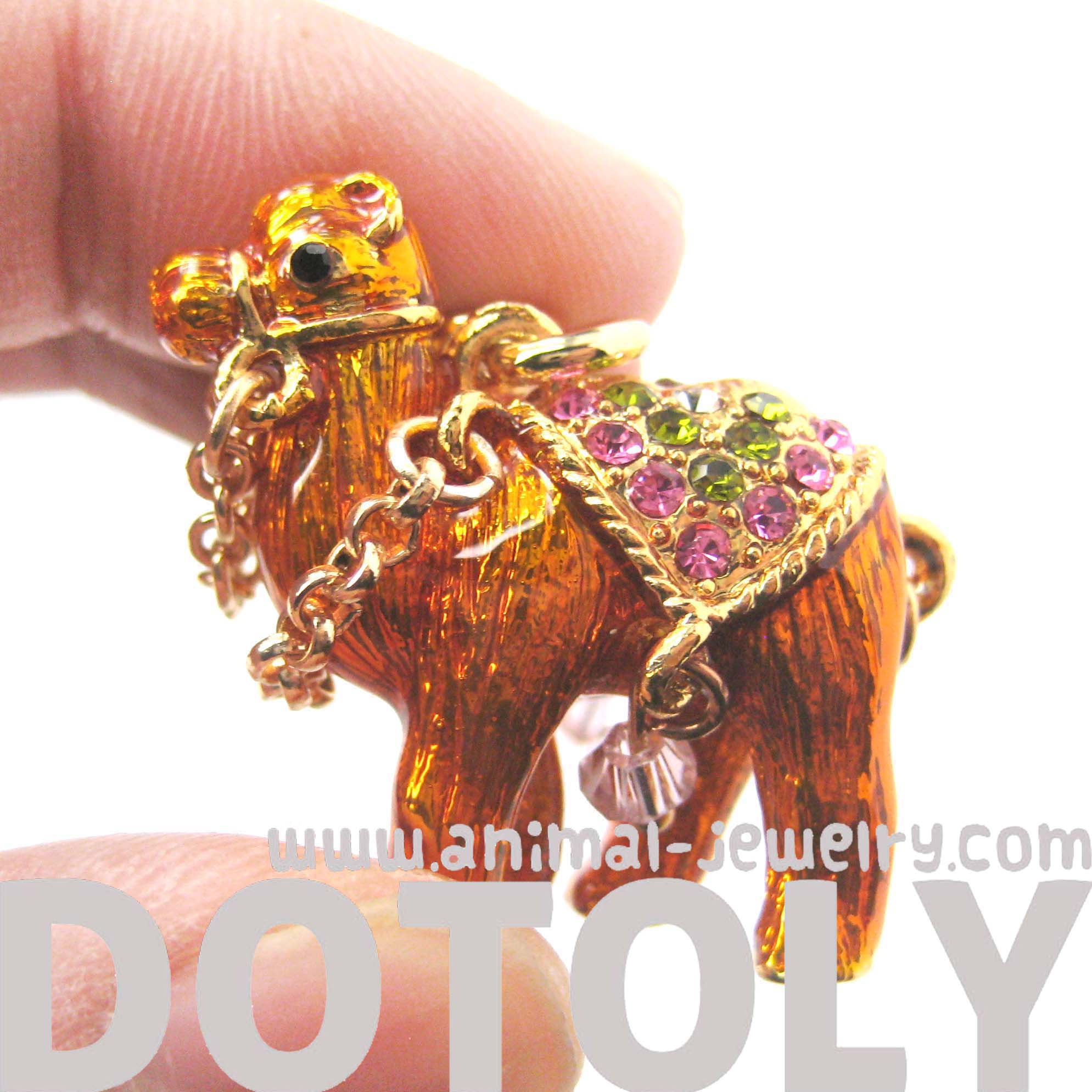 Limited Edition Handmade Cute Camel Animal Charm Necklace · DOTOLY