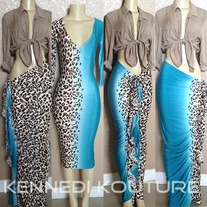 "JUNGLE WATERS" MULTI WEAR SKIRT