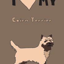 Cairn Terrier, 5x7 print