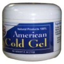 American Cold Gel (Blue Label) 4 oz Excessive Body Fat Burner by American Natural