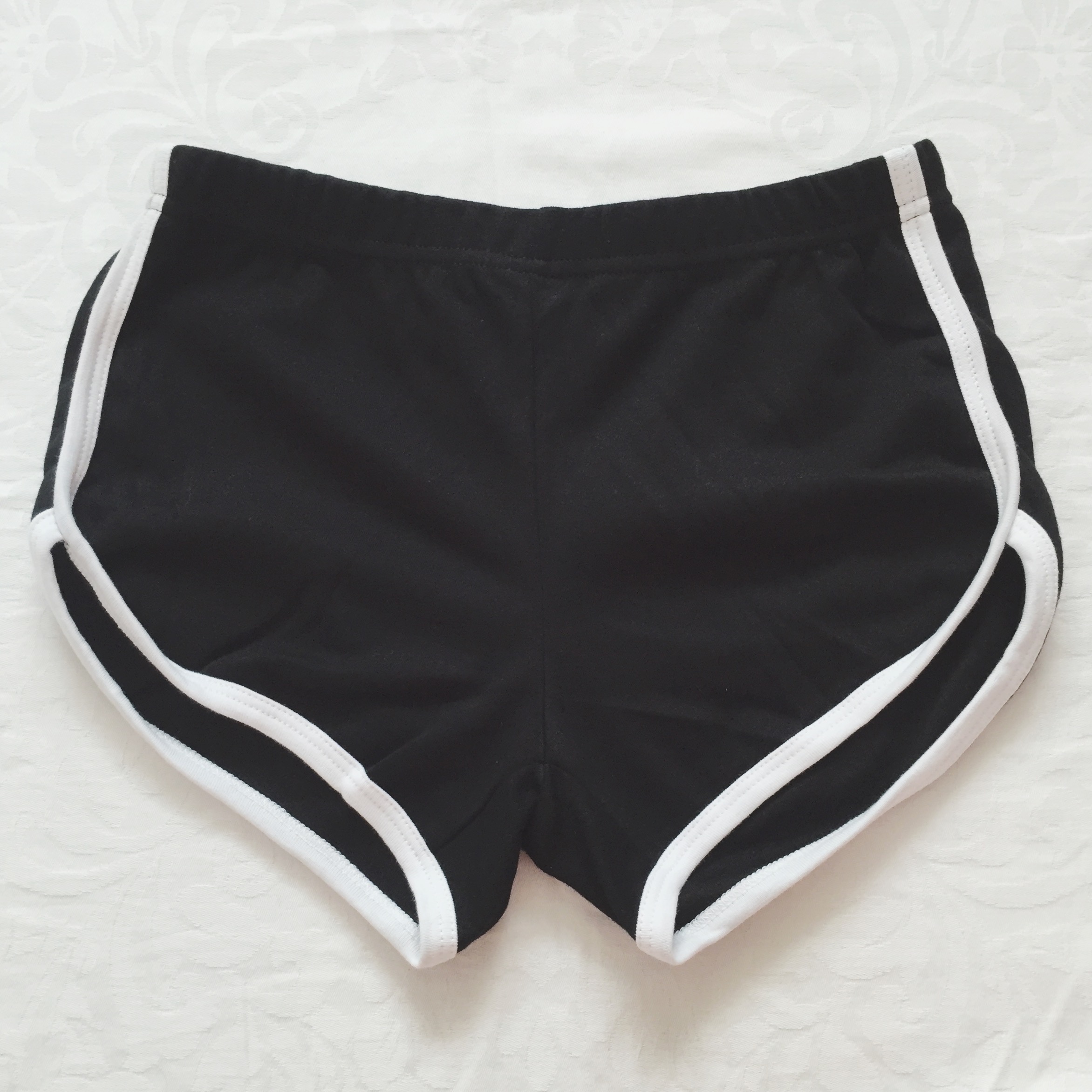 Running Shorts (Black/White) · Megoosta Fashion · Free shipping worldwide on all orders