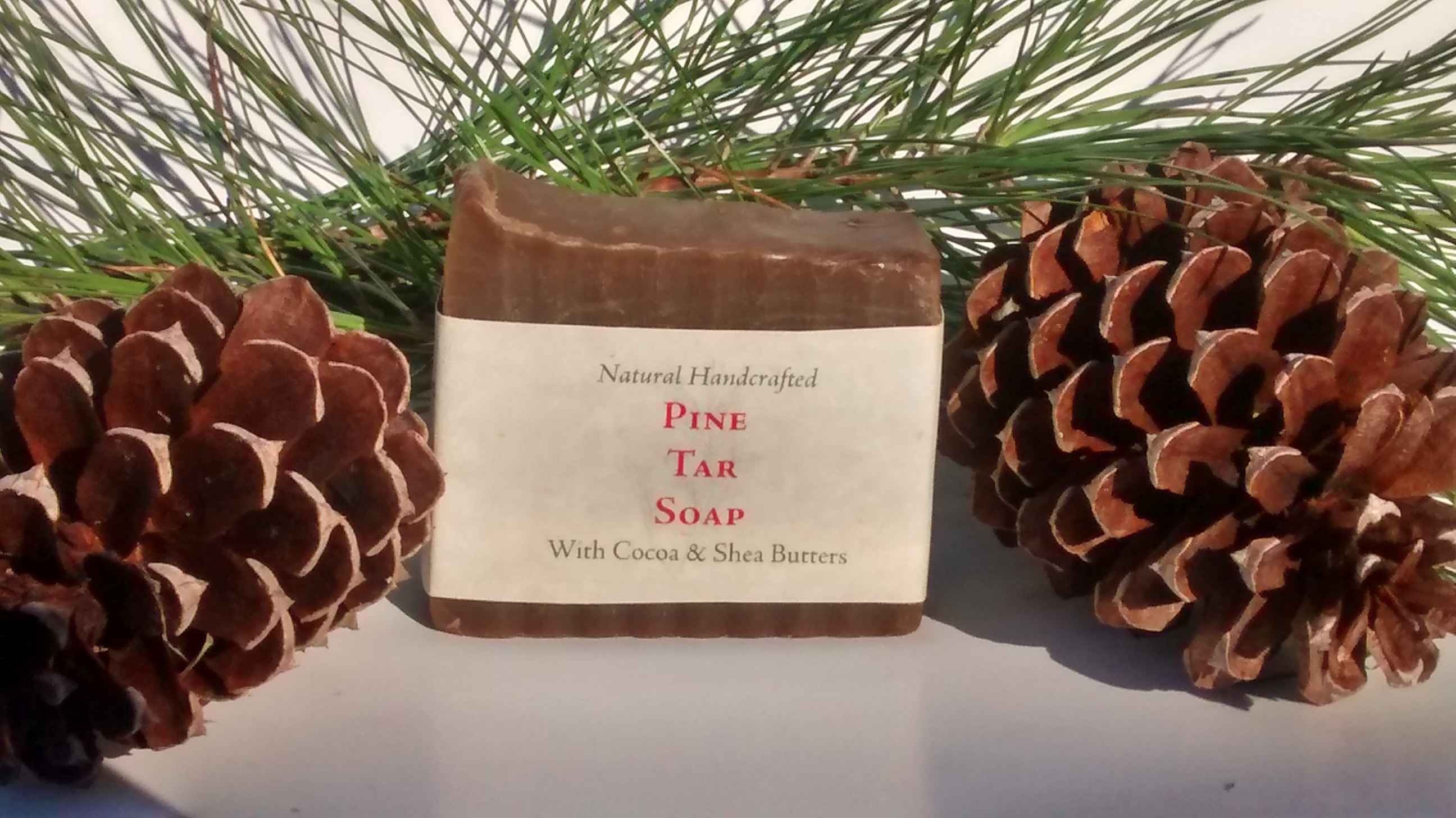Pine Tar Soap with Shea Butter · Johnson Pure Soap · Online Store