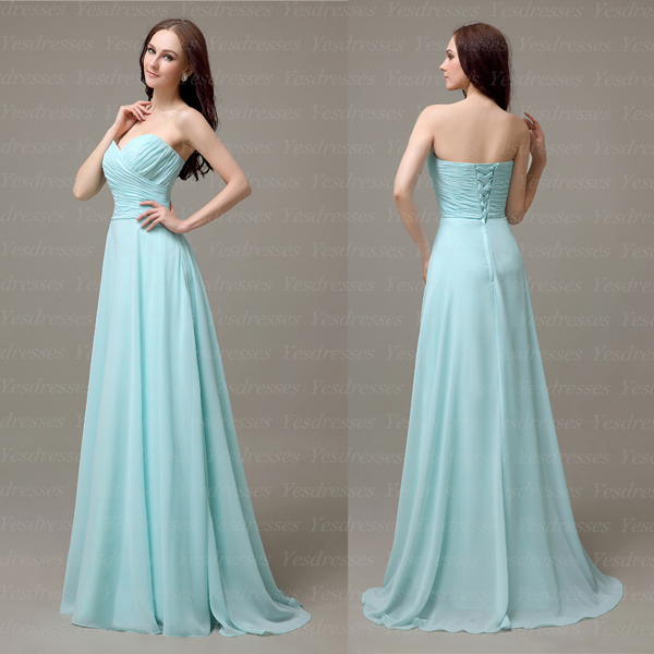 tiffany blue wedding dress