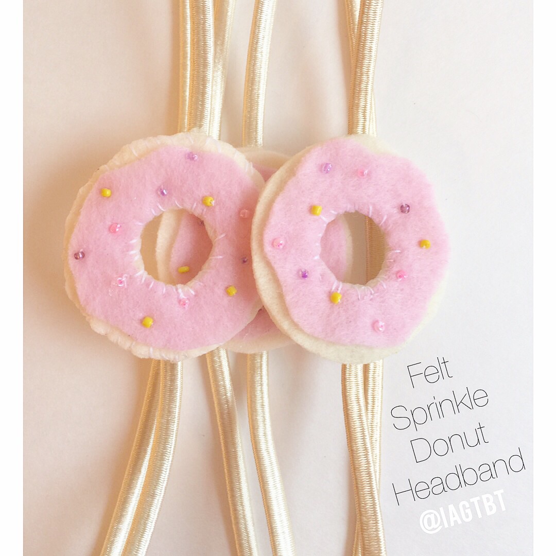 Felt Donut Headband on Storenvy