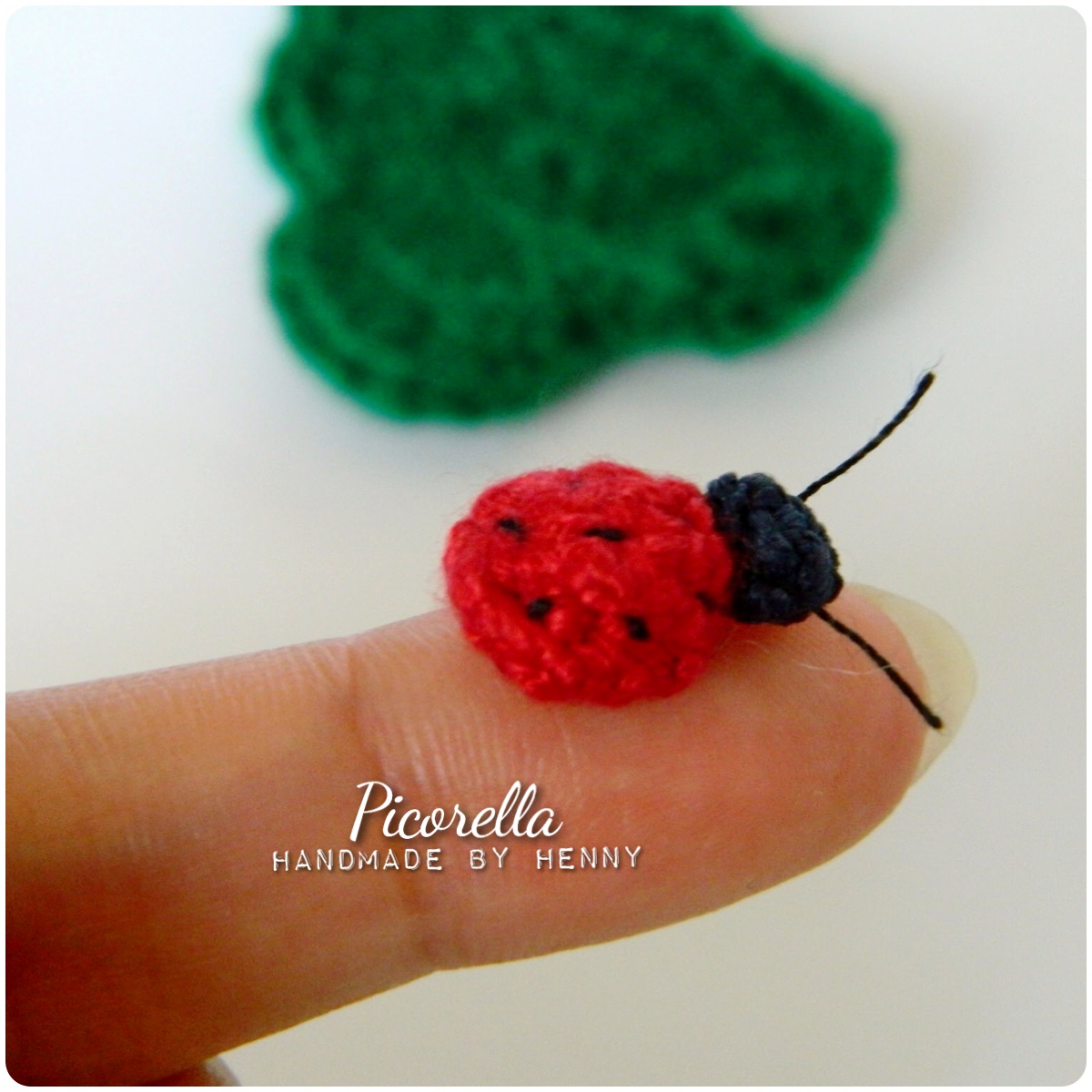 mini ladybug amigurumi amigurumi