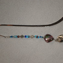Beaded Bookmark Blue/Be Yourself