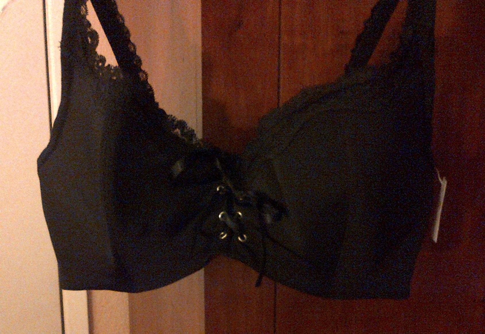 Black Corset Style Type Bra By Fredricks of Hollywood 36DD on Storenvy