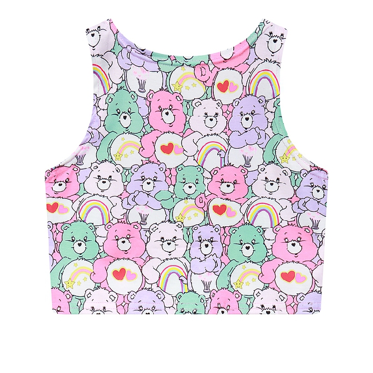care bear crop top