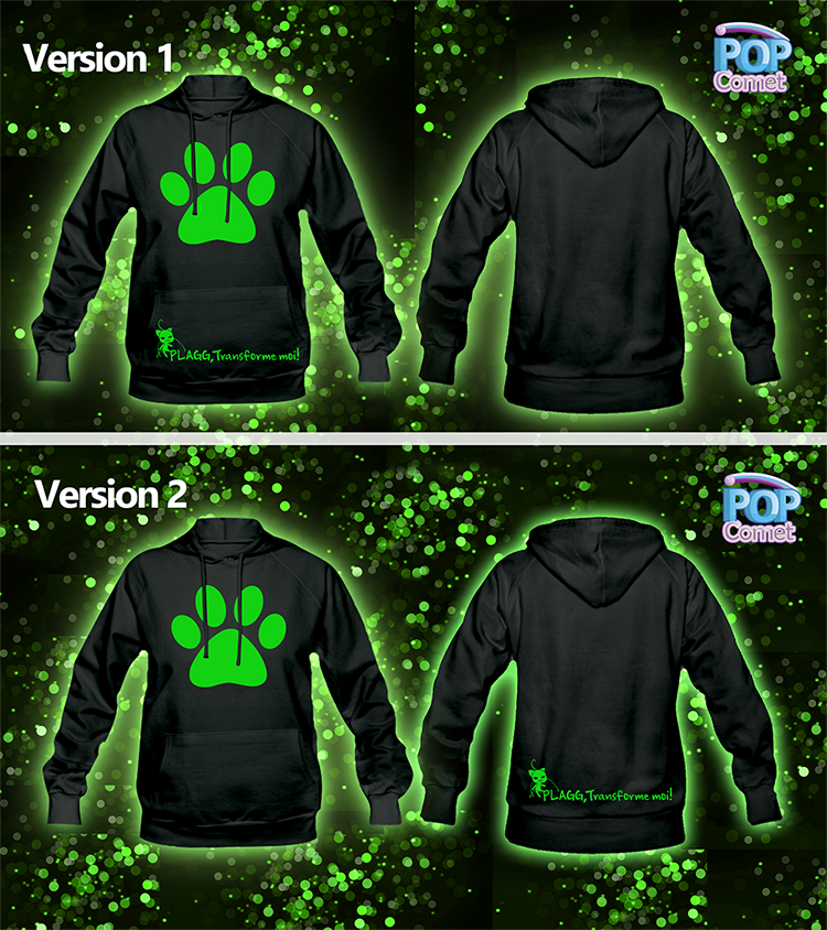 Chat Noir Miraculous Ladybug Inspired Hoodie Chat Noir Hoodie Plagg Cat Noir on Storenvy