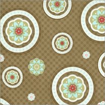 Fat Quarter Bliss Medallion Cinnamon/5502718