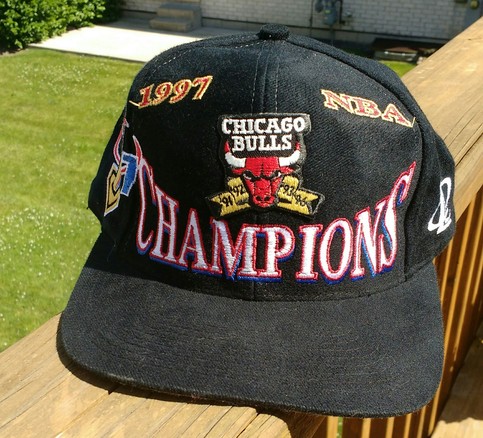 1997 chicago bulls championship hat