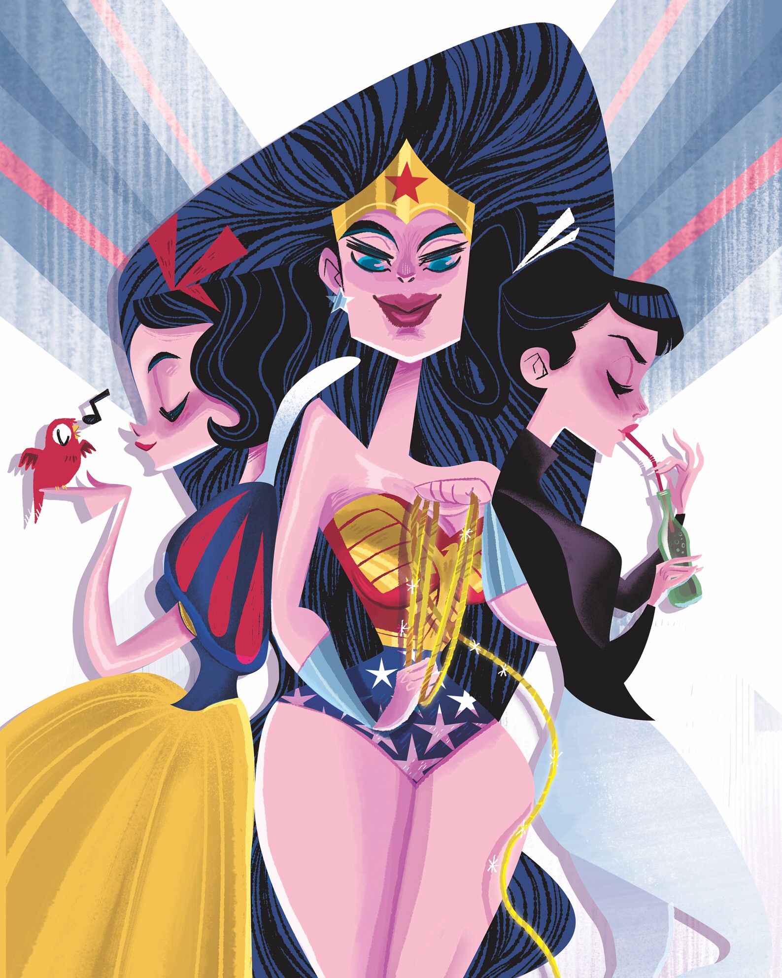 Three Muses · Kat Hudson Art · Online Store Powered by Storenvy